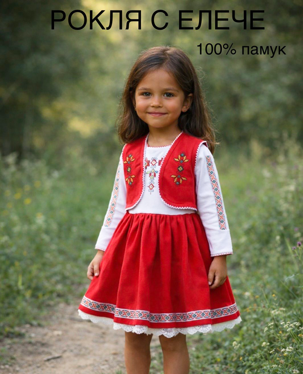 Комплект Етно с рокля